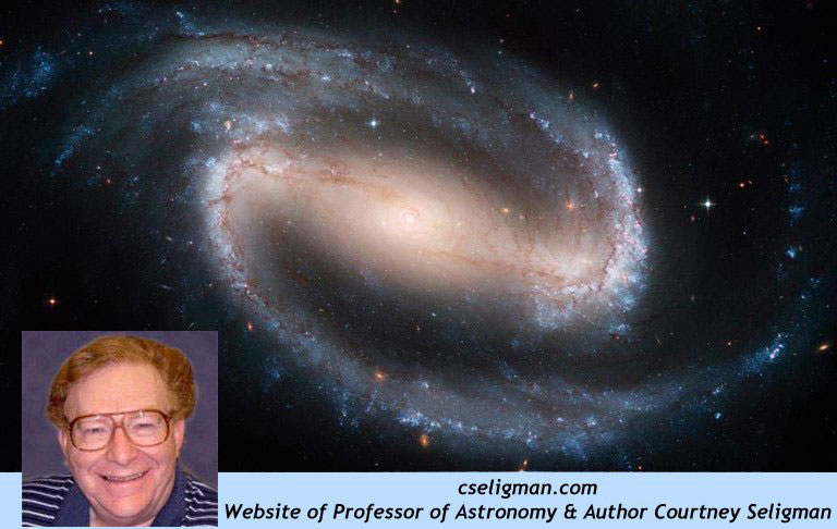 Home page image for cseligman.com, website of Courtney Seligman, Professor of Astronomy and Author