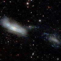 Arp 205 (NGC 3448 + PGC 32740)