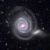 Arp 297 (NGC 5754 + NGC 5752)
