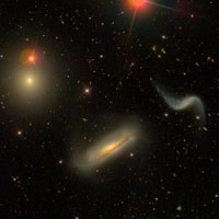 Arp 316 (NGC 3187 + NGC 3190 + NGC 3193)