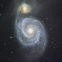 Arp 85 (NGC 5194 + NGC 5195)