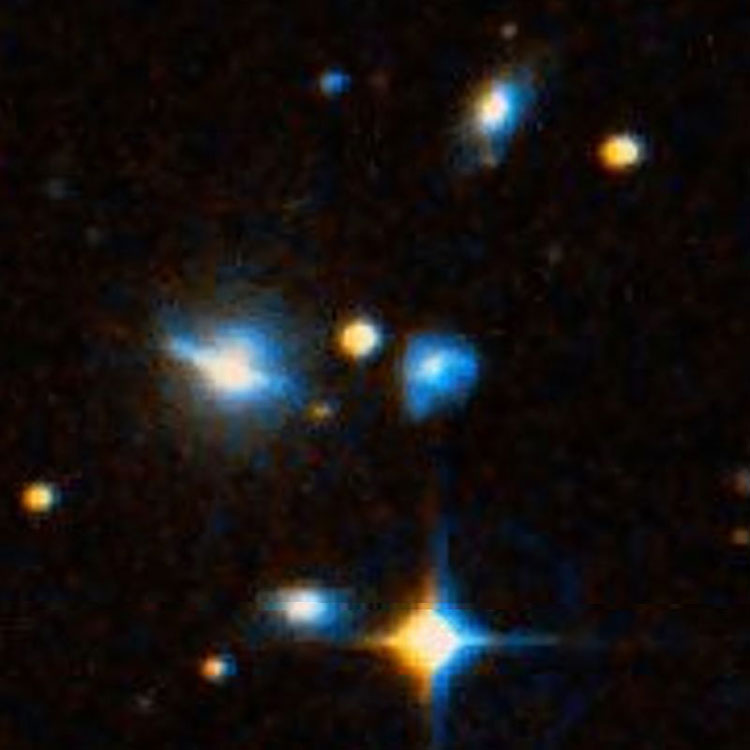 DSS image of Hickson Compact Group 9