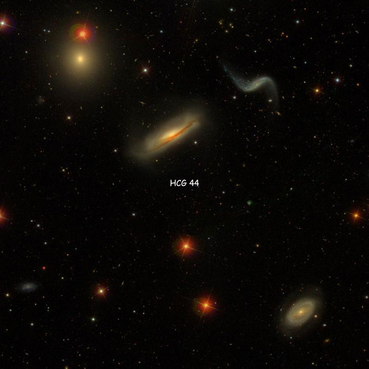 SDSS image of Hickson Compact Group 44