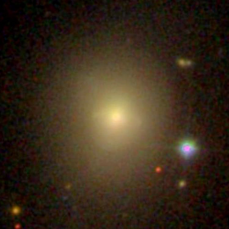 SDSS image of lenticular galaxy IC 107