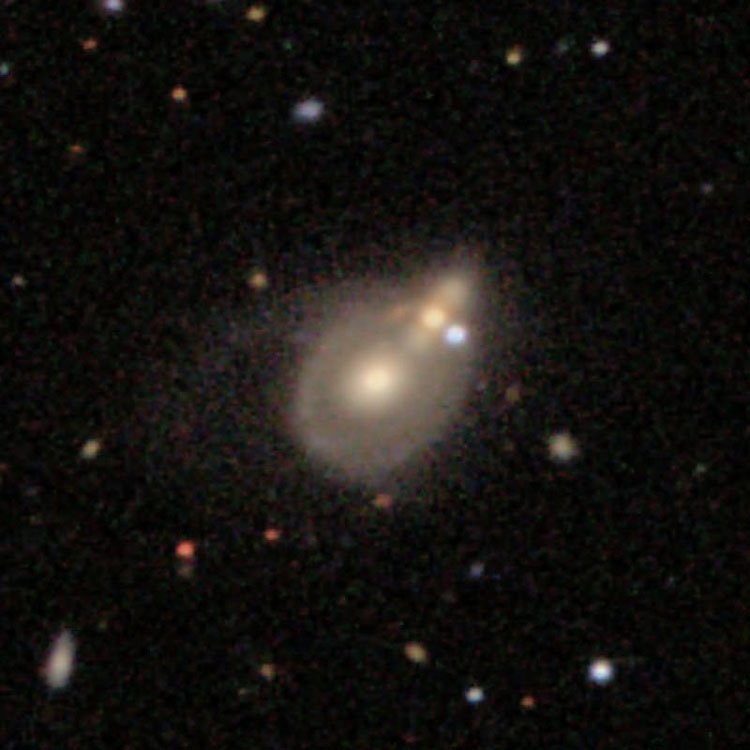 SDSS image of compact multiple galaxy IC 1107