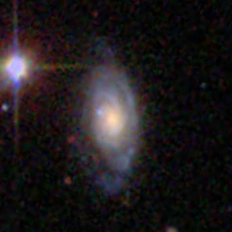 SDSS image of spiral galaxy IC 2398