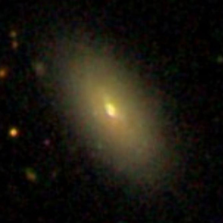 SDSS image of lenticular galaxy IC 25
