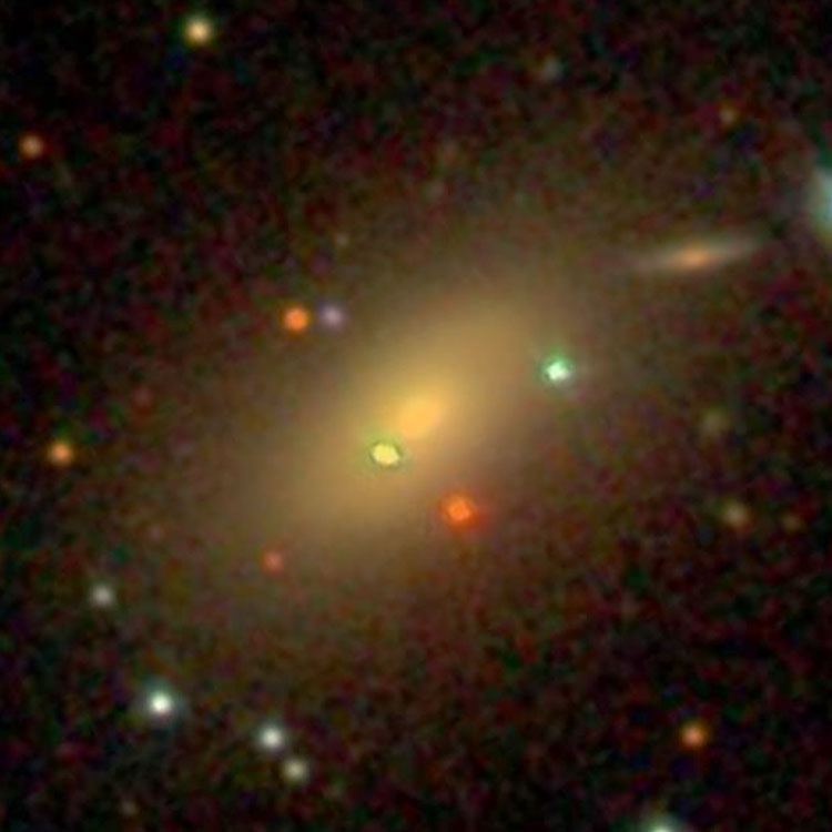 SDSS image of lenticular galaxy IC 266