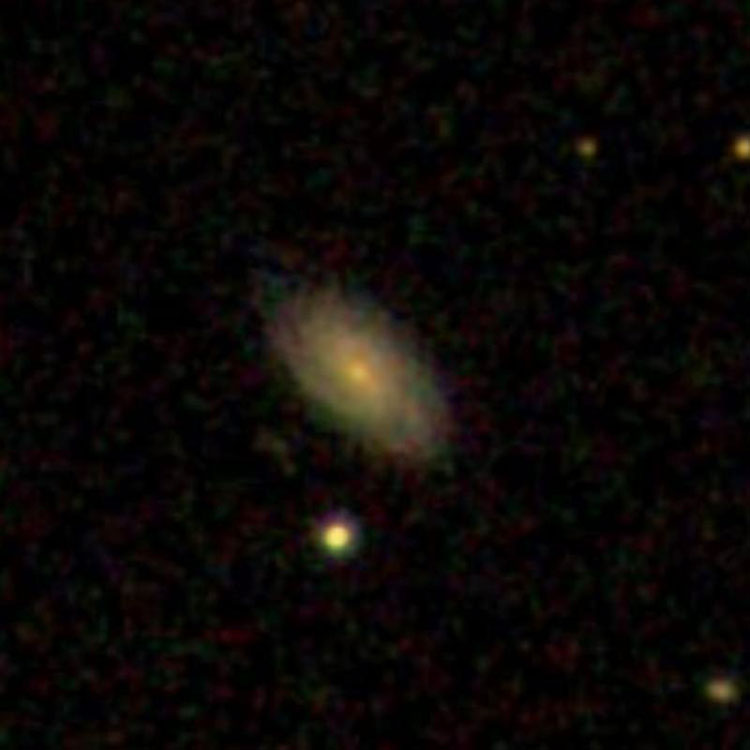 SDSS image of spiral galaxy IC 2750
