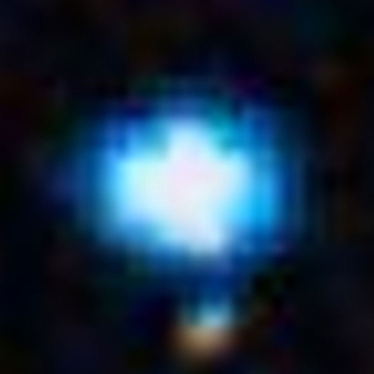 DSS image of region near spiral galaxy IC 28