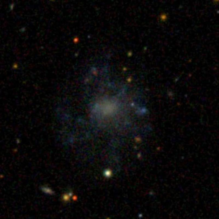 SDSS image of irregular galaxy IC 2870