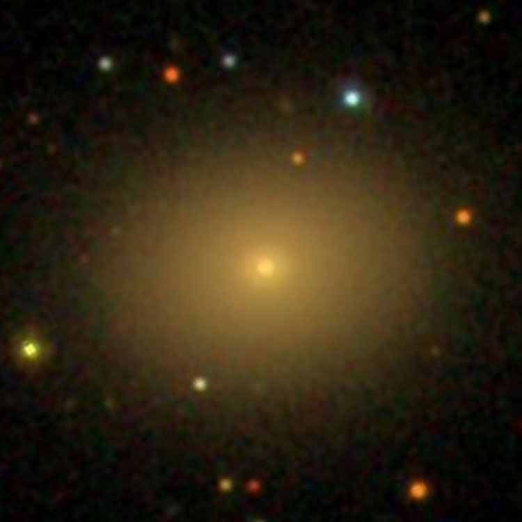 SDSS image of lenticular galaxy IC 293