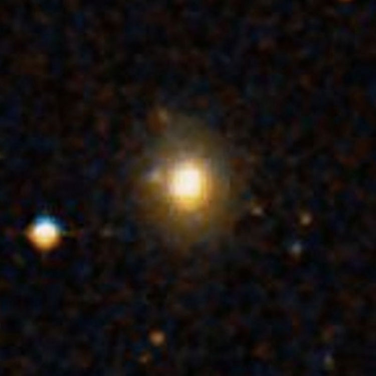 DSS image of lenticular galaxy IC 299