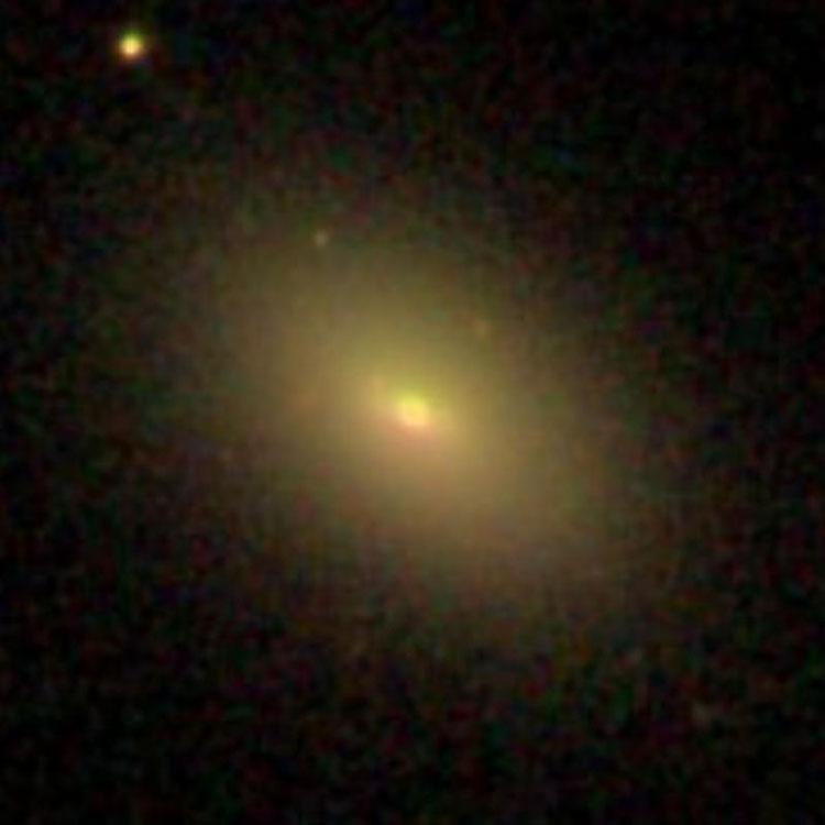 SDSS image of lenticular galaxy IC 3