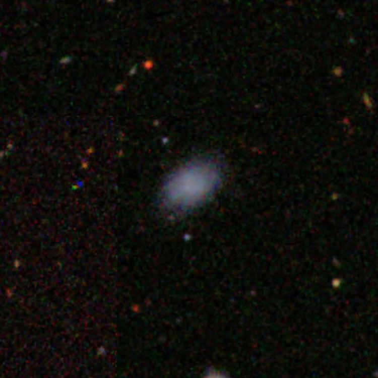 SDSS image of elliptical galaxy IC 3052