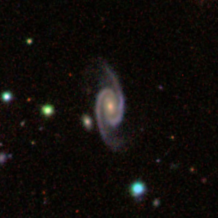 SDSS image of spiral galaxy IC 3053
