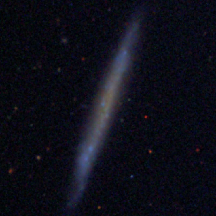 SDSS image of spiral galaxy IC 3074