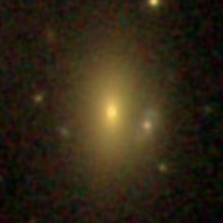 SDSS image of galaxy lenticular galaxy IC 32