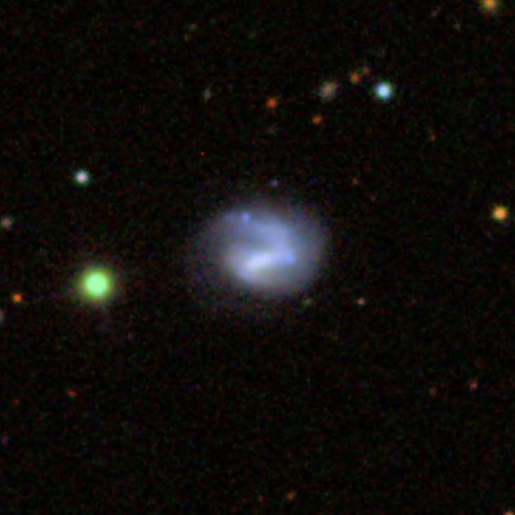 SDSS image of spiral galaxy IC 3255