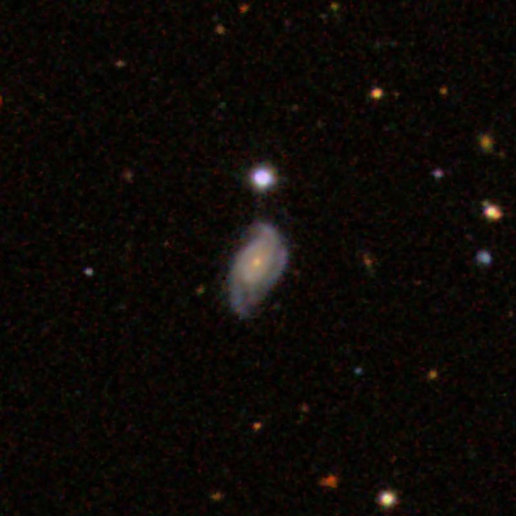 SDSS image of spiral galaxy IC 3272