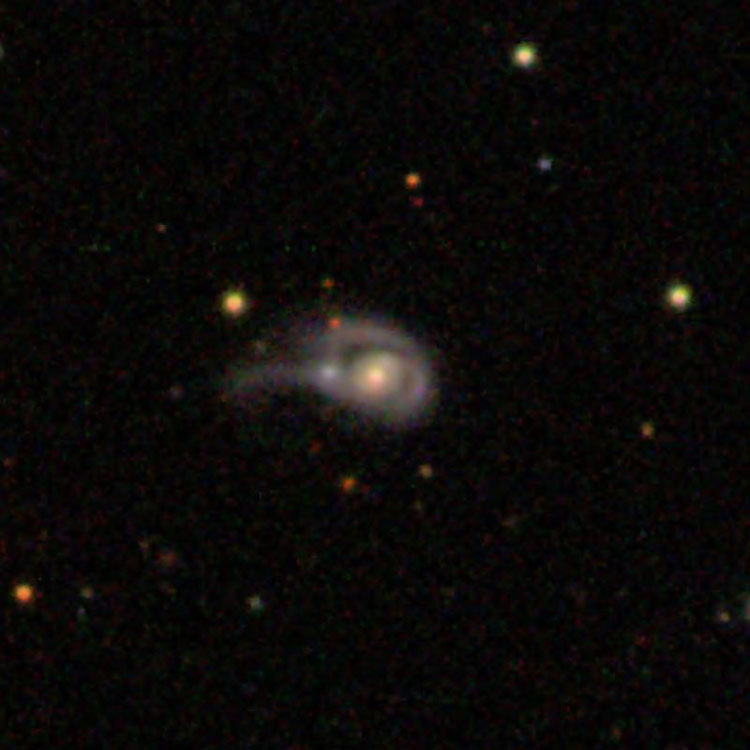 SDSS image of spiral galaxy IC 3275