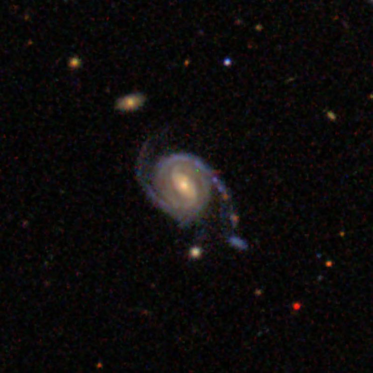 SDSS image of spiral galaxy IC 3325