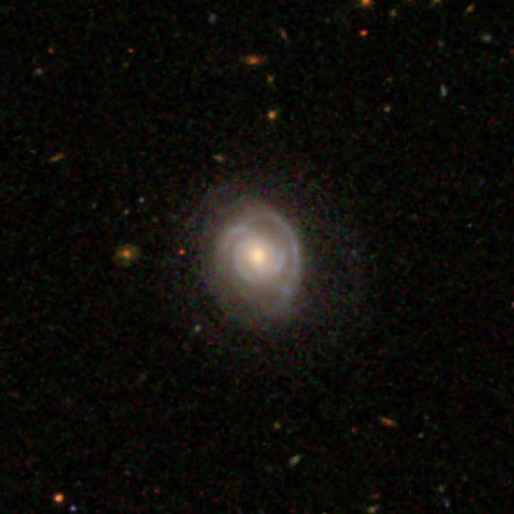 SDSS image of spiral galaxy IC 3327