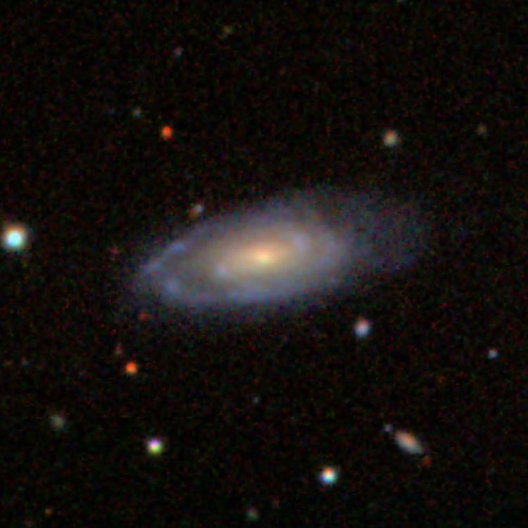 SDSS image of spiral galaxy IC 3330