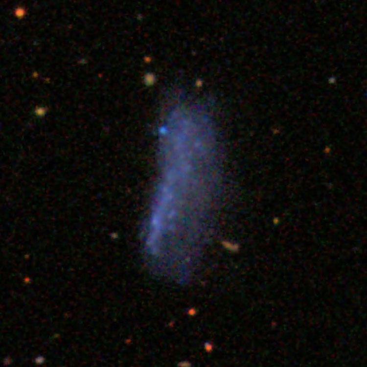 SDSS image of irregular galaxy IC 3355