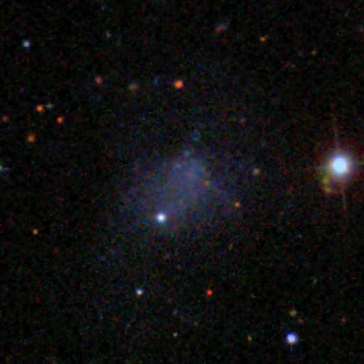 SDSS image of irregular galaxy IC 3356