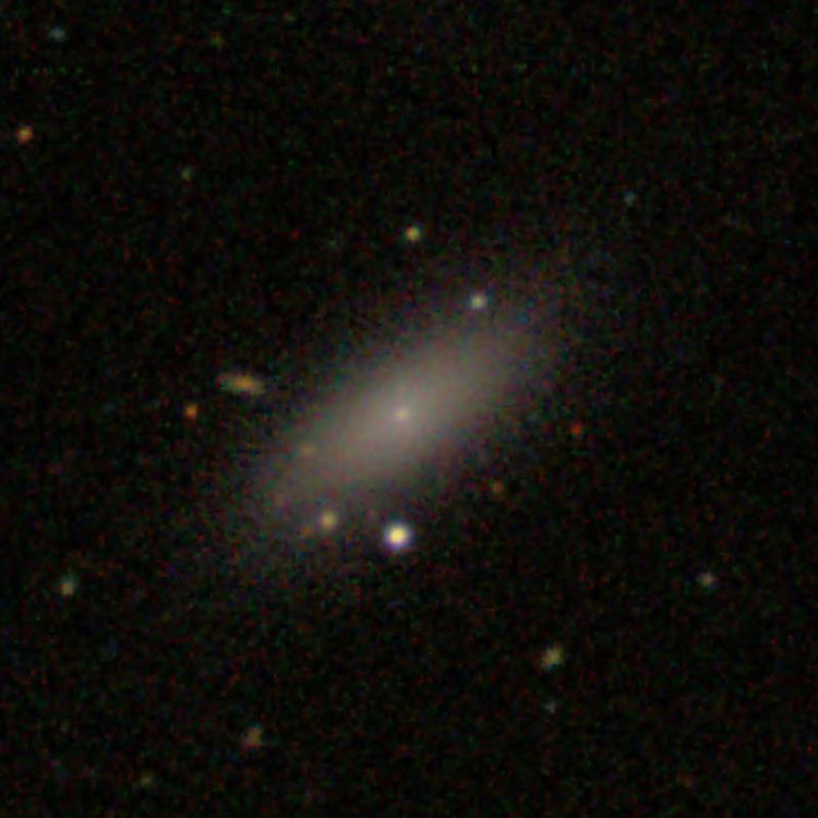 SDSS image of elliptical galaxy IC 3363