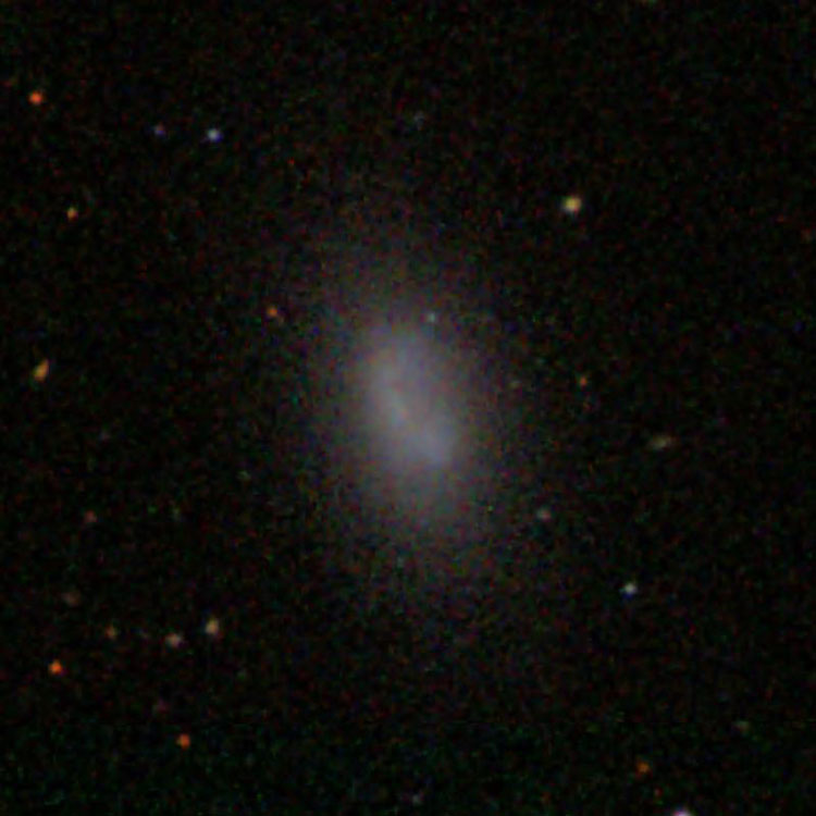 SDSS image of irregular galaxy IC 3374