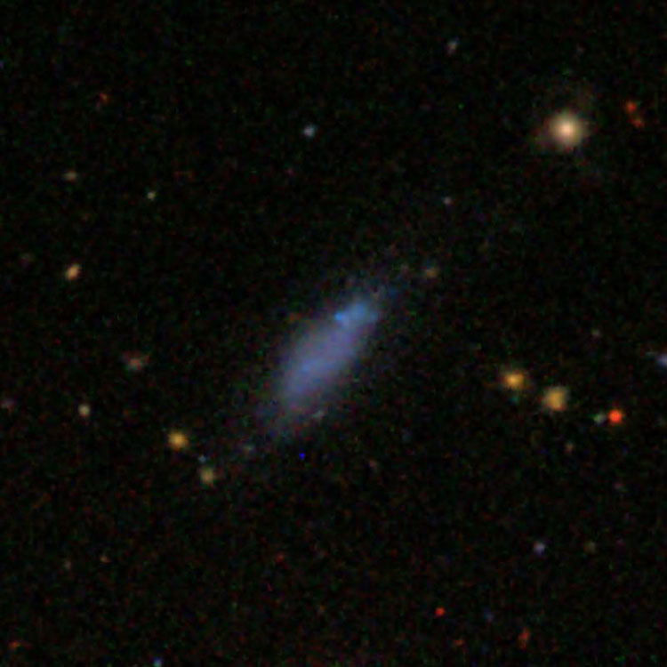 SDSS image of irregular galaxy IC 3384