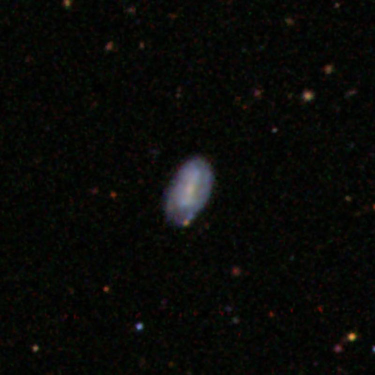 SDSS image of spiral galaxy IC 3450