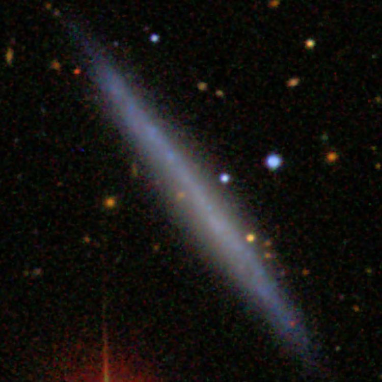 SDSS image of spiral galaxy IC 3474