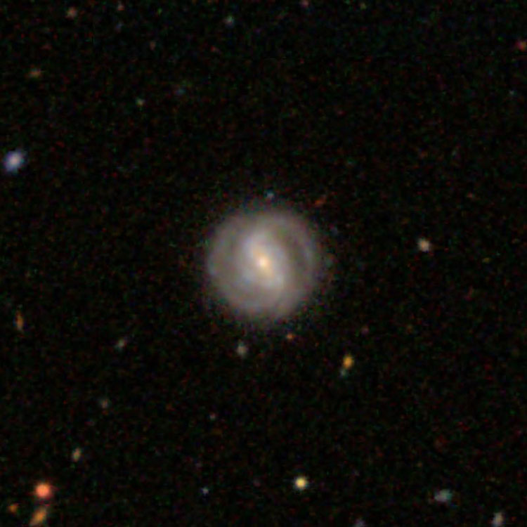 SDSS image of spiral galaxy IC 3489