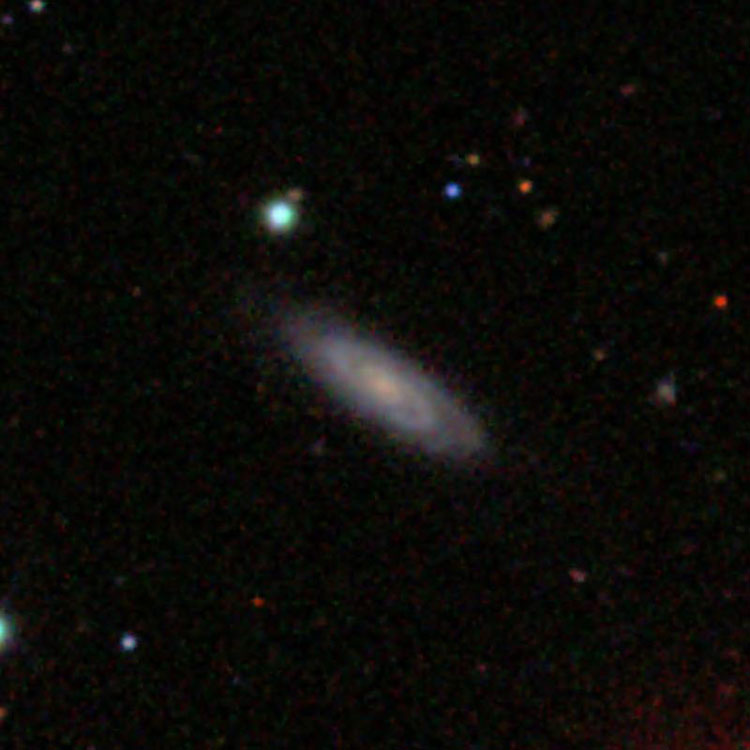SDSS image of spiral galaxy IC 3498