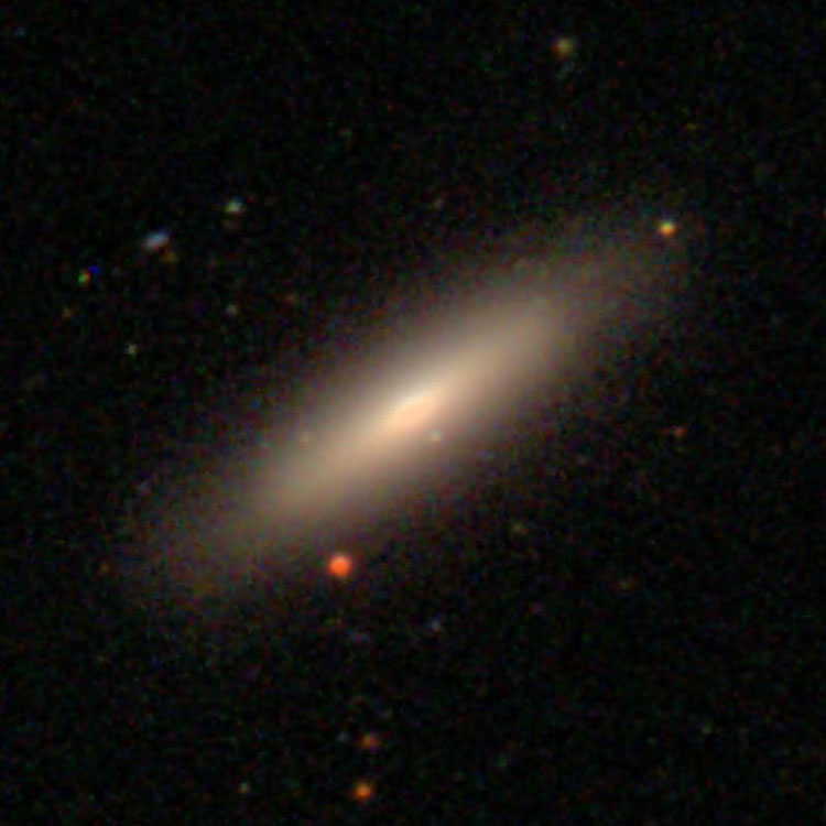 SDSS image of lenticular galaxy IC 3499