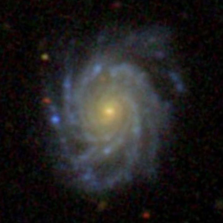 SDSS image of spiral galaxy IC 350