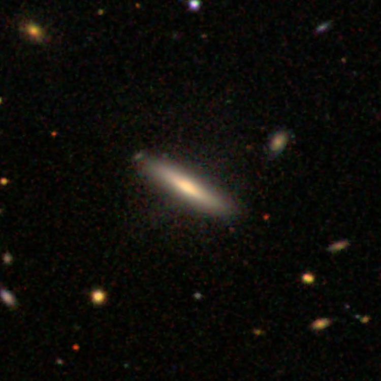 SDSS image of spiral galaxy IC 3515