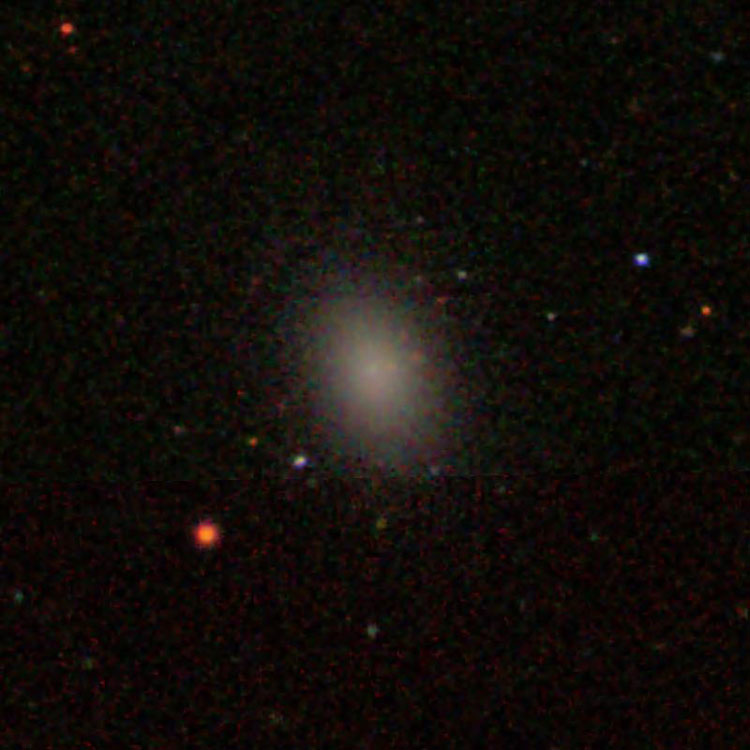 SDSS image of elliptical galaxy IC 3519