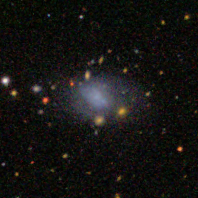 SDSS image of irregular galaxy IC 3520