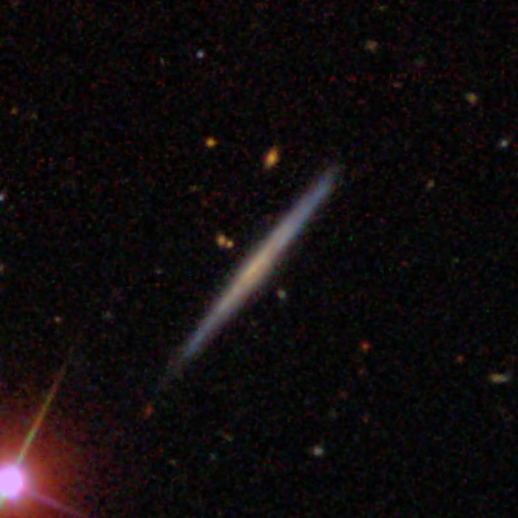 SDSS image of spiral galaxy IC 3543