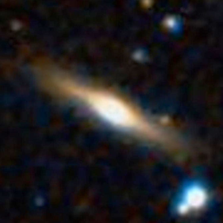 DSS image of lenticular galaxy IC 358