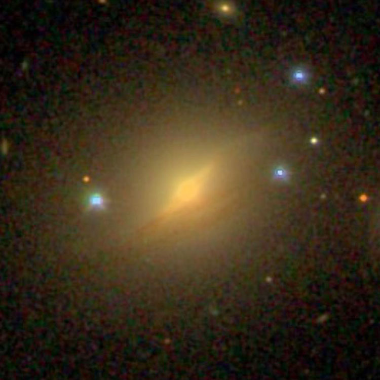 SDSS image of lenticular galaxy IC 395