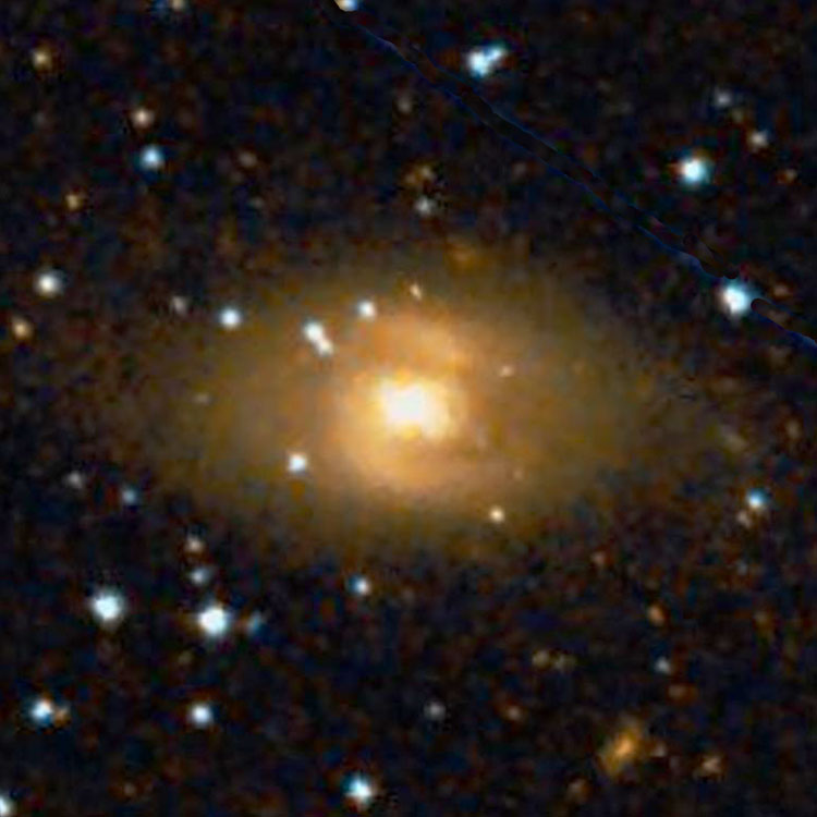 DSS image of spiral galaxy IC 396