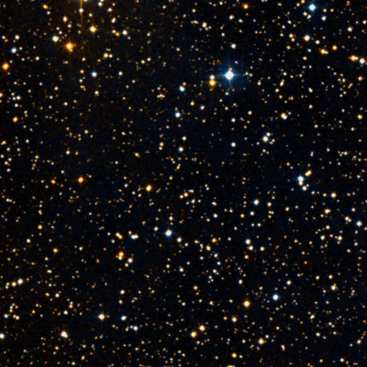 DSS image of region near the nonexistent IC 397