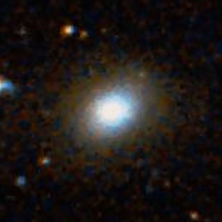 DSS image of lenticular galaxy IC 411