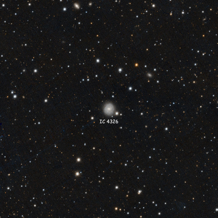 PanSTARRS image of region near spiral galaxy IC 4326