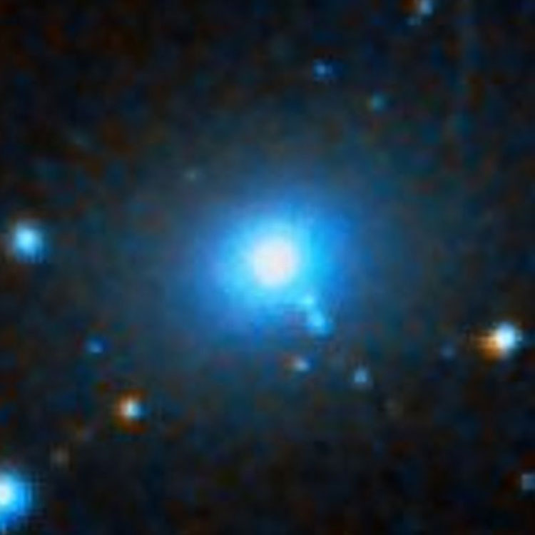 DSS image of lenticular galaxy IC 4374